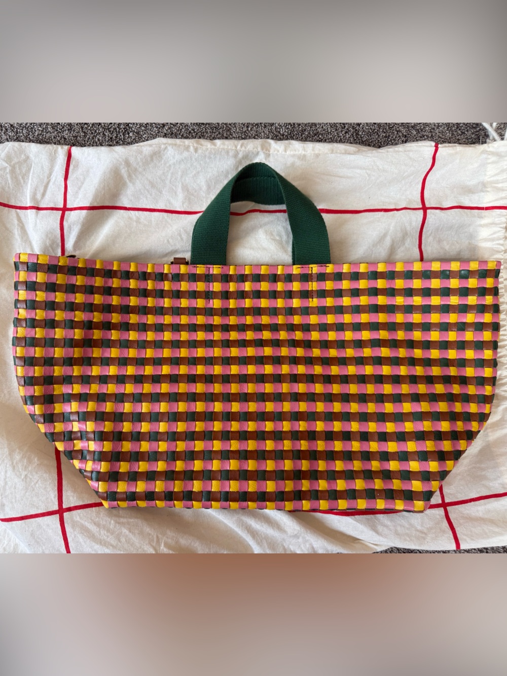 Clare V x Le Catch Bateau tote multicolor